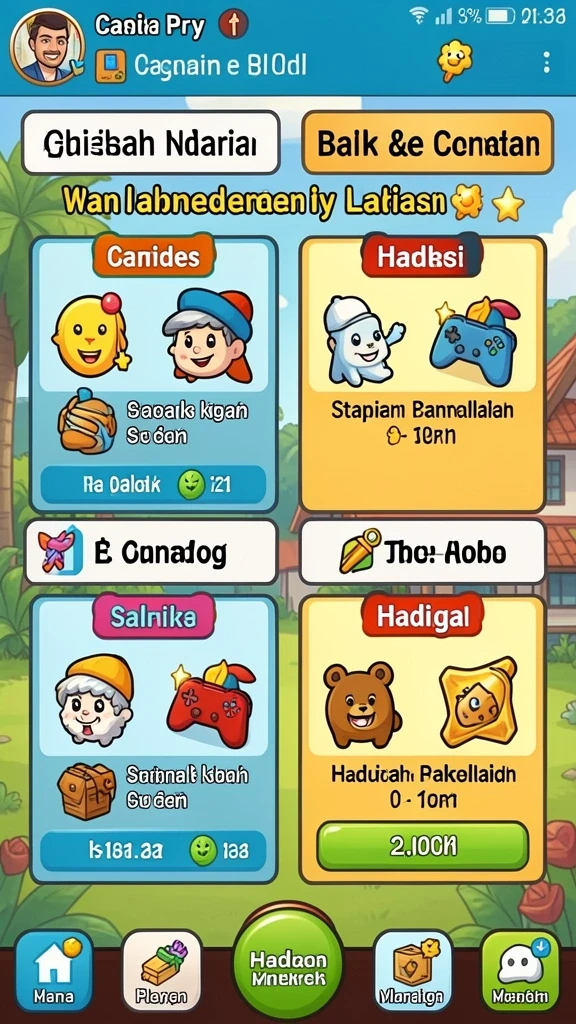 Fitur bonus yang menggiurkan dan menantang.