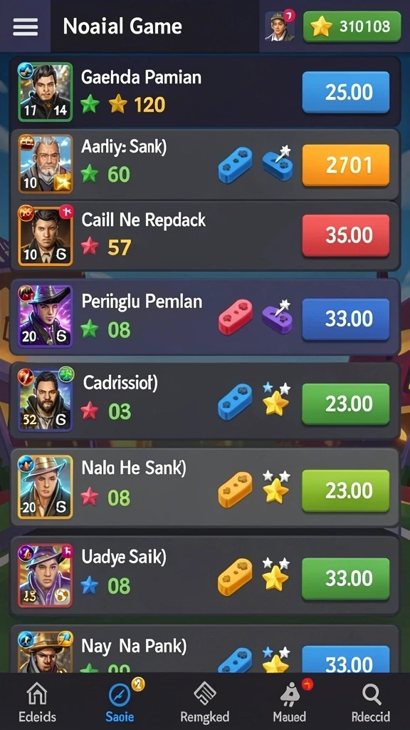 Screenshot aplikasi 666J menampilkan antarmuka yang menarik.