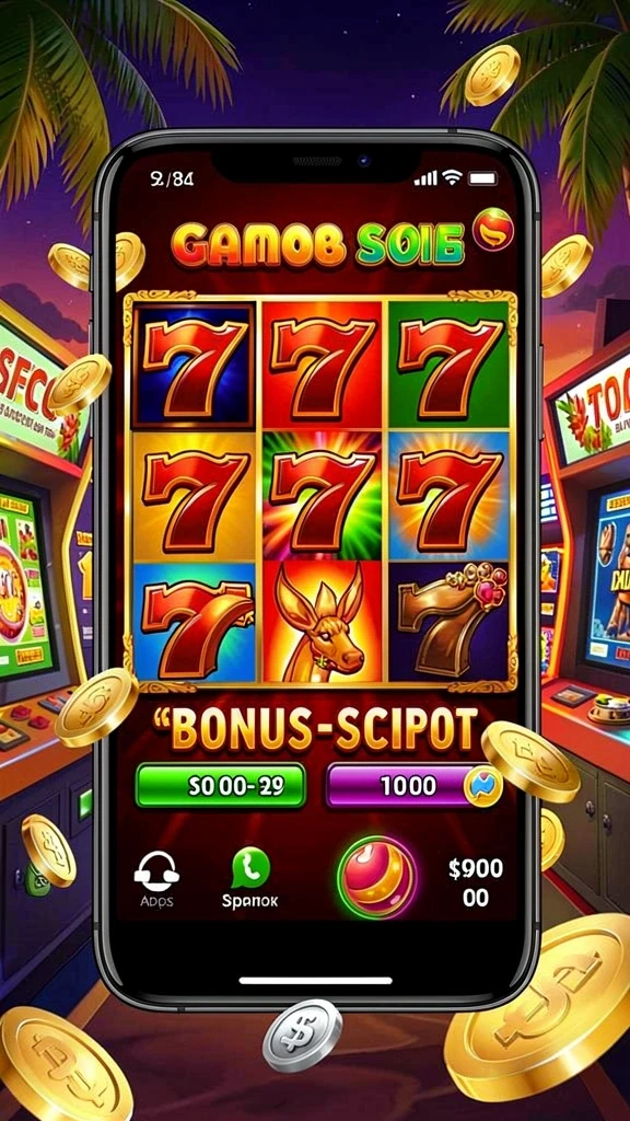Menampilkan fitur bonus yang menggiurkan dalam aplikasi.
