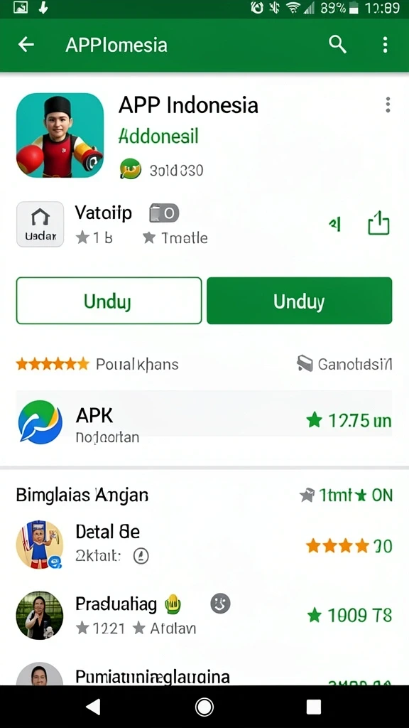 Tampilan depan antar muka yang atraktif dan intuitif.