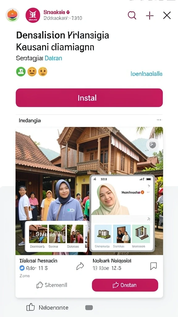 Tampilan antarmuka yang menawan dan mudah digunakan.