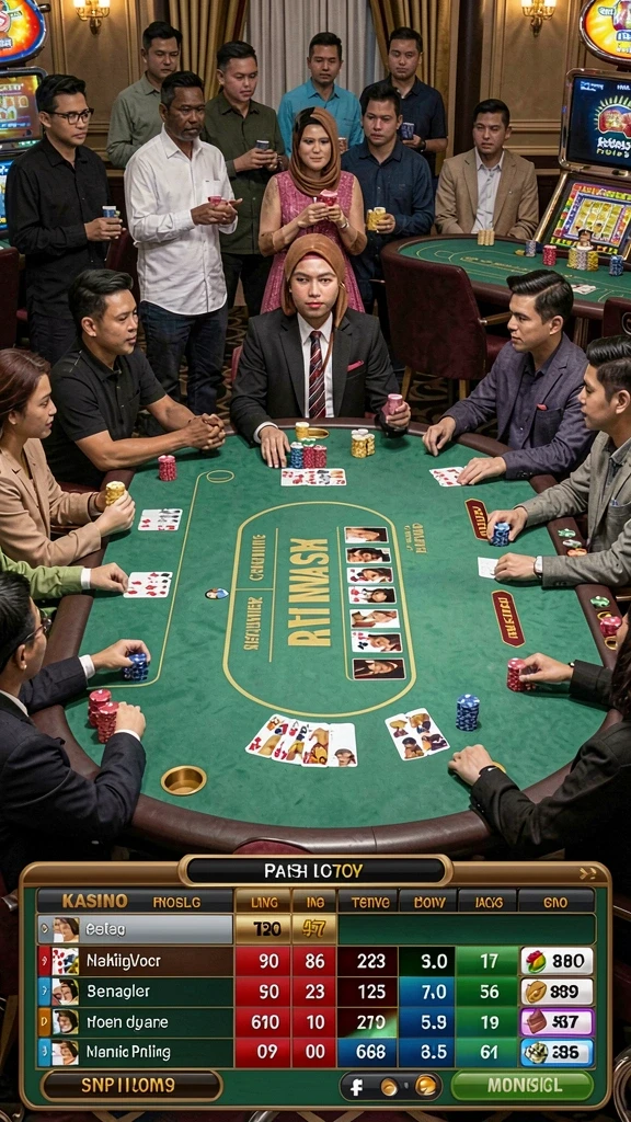 Karakter dengan skill unik untuk meningkatkan permainan.