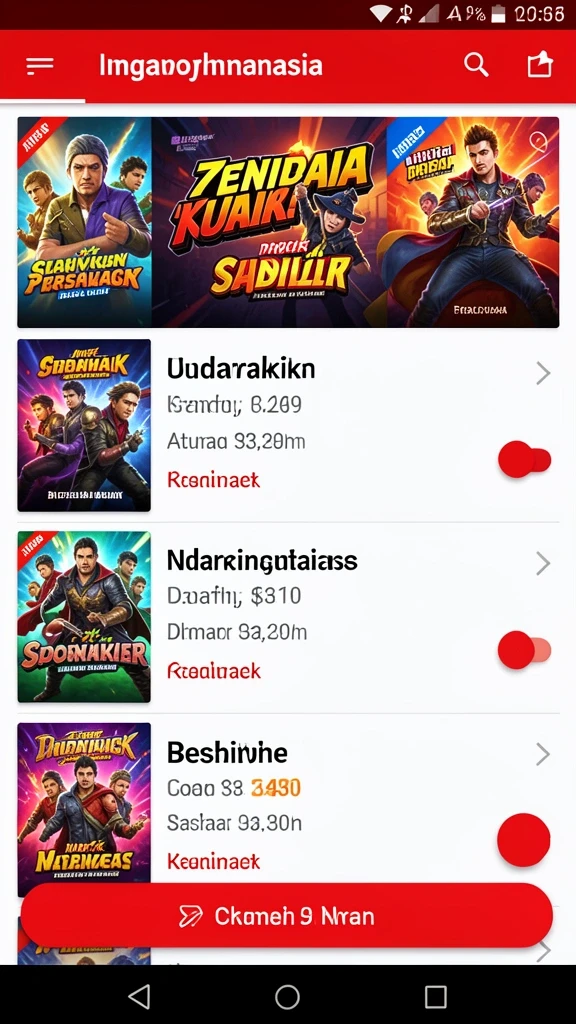 Tampilan antarmuka yang intuitif dan mudah digunakan.