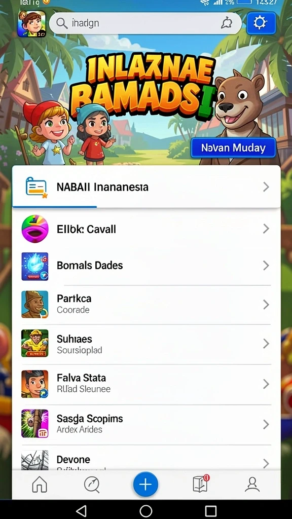 Tampilan antarmuka yang menarik dan user-friendly.