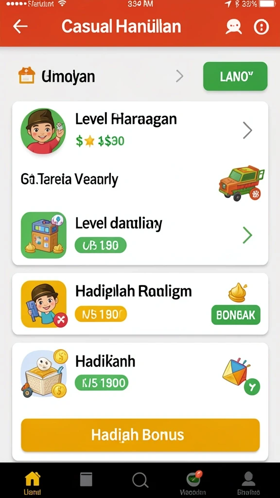 Tangkapan layar menampilkan fitur bonus yang menggiurkan saat bermain.