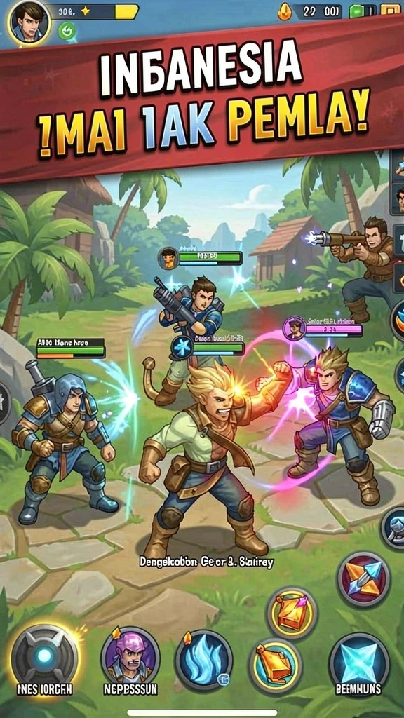 Screenshot menunjukkan tampilan antarmuka yang menarik.