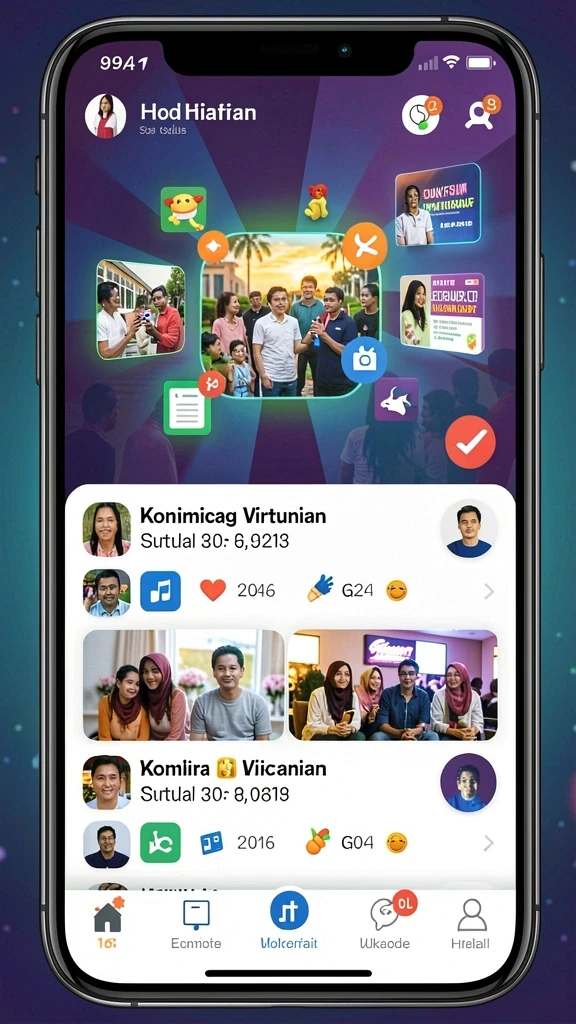 Screenshot memperlihatkan fitur bonus yang menguntungkan.