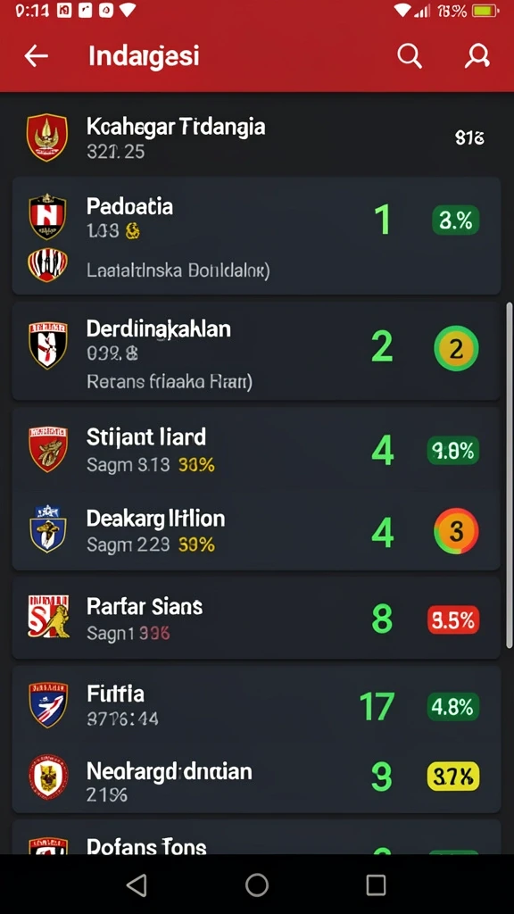 Beragam pilihan permainan slot dengan tema yang bervariasi.