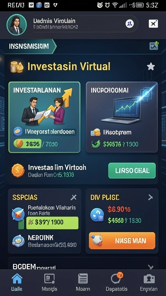 Fitur turnamen yang menantang dan seru.