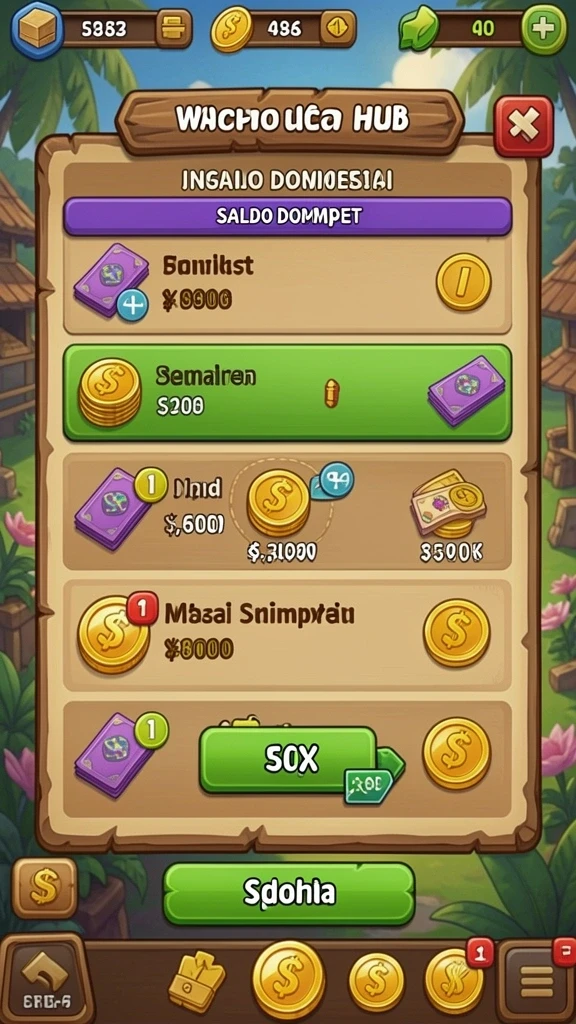 Tampilan antarmuka yang mudah dipahami.