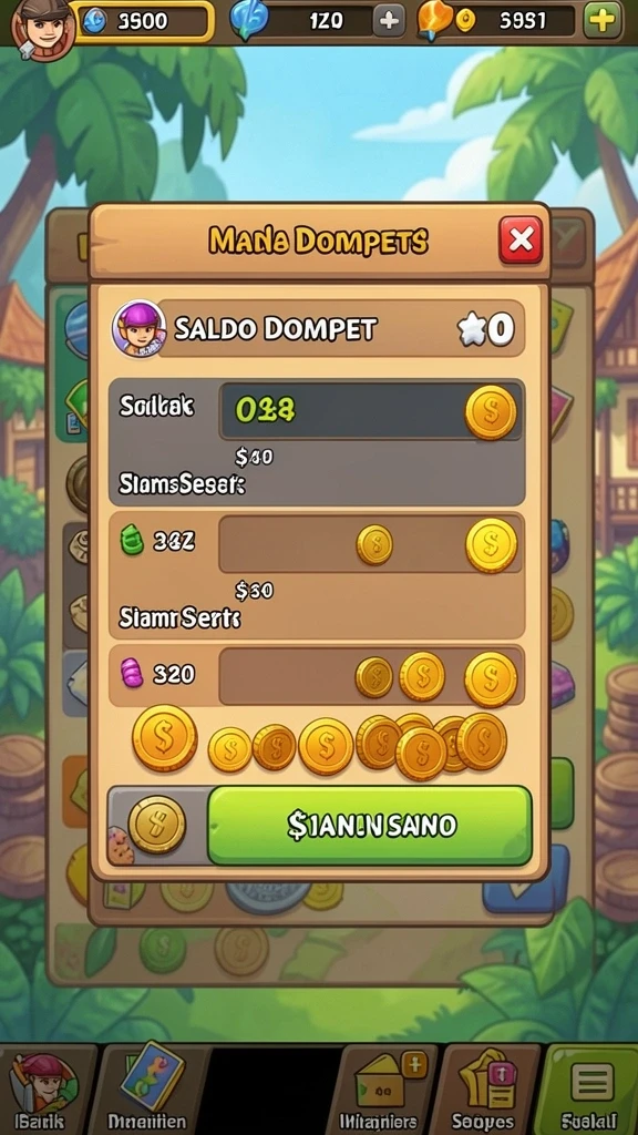 Tampilan slot HARTASPIN yang menawan.