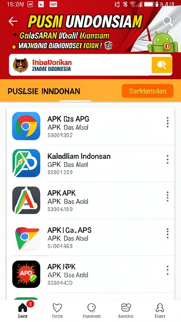 Tampilan antarmuka yang user-friendly dan menarik.