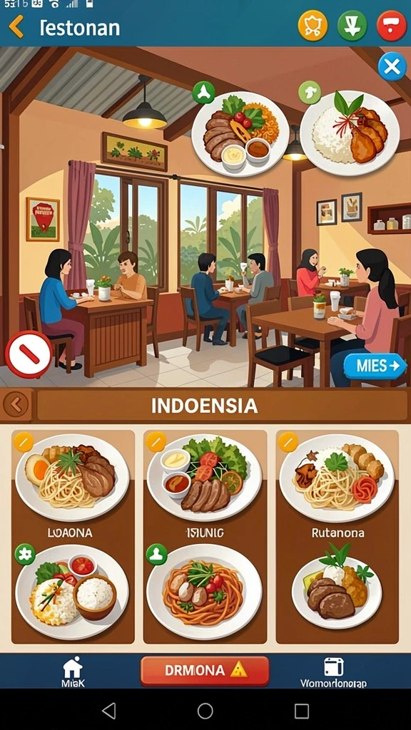Screenshot menampilkan fitur bonus harian yang menguntungkan.