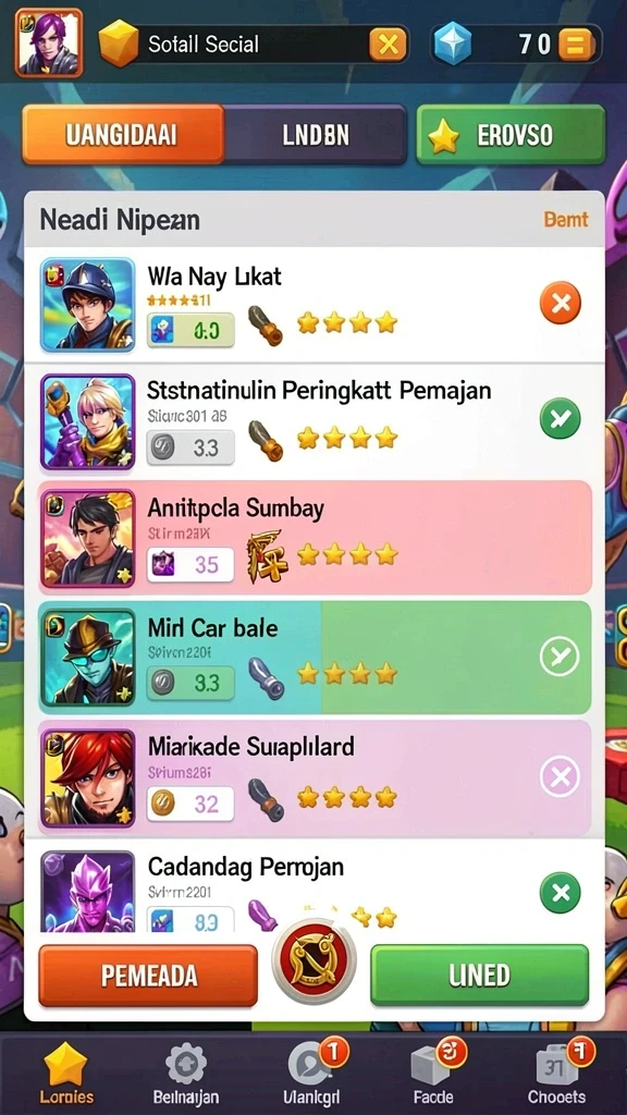Grafis berkualitas tinggi menambah pengalaman bermain.