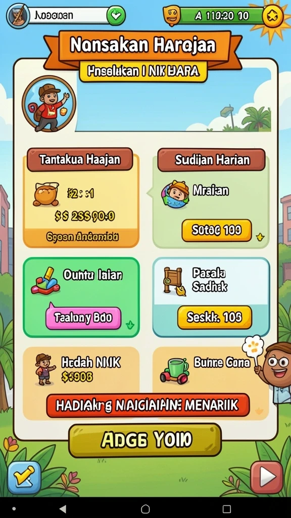 Tampilan antarmuka yang menarik dan user-friendly.