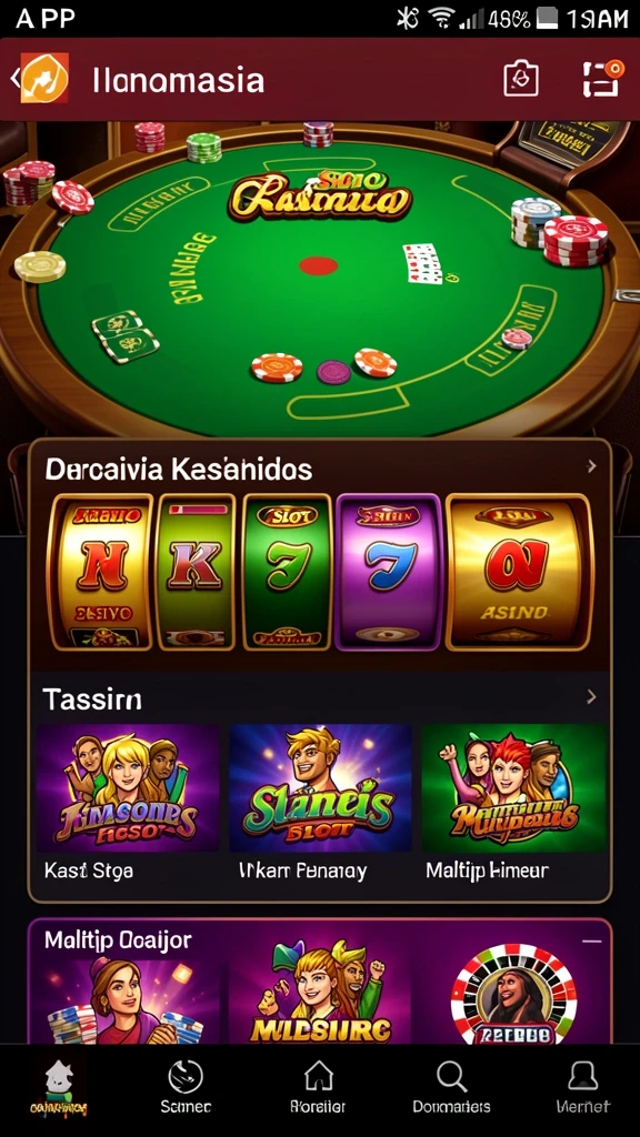 Tampilan menarik dari permainan slot favorit.