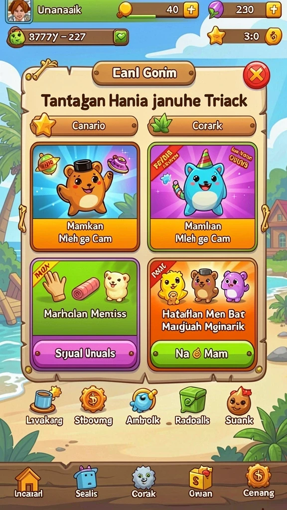 Rasakan sensasi menang dengan berbagai tema slot.