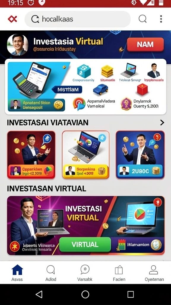 Tampilan utama MYSLOT188 dengan berbagai pilihan permainan.