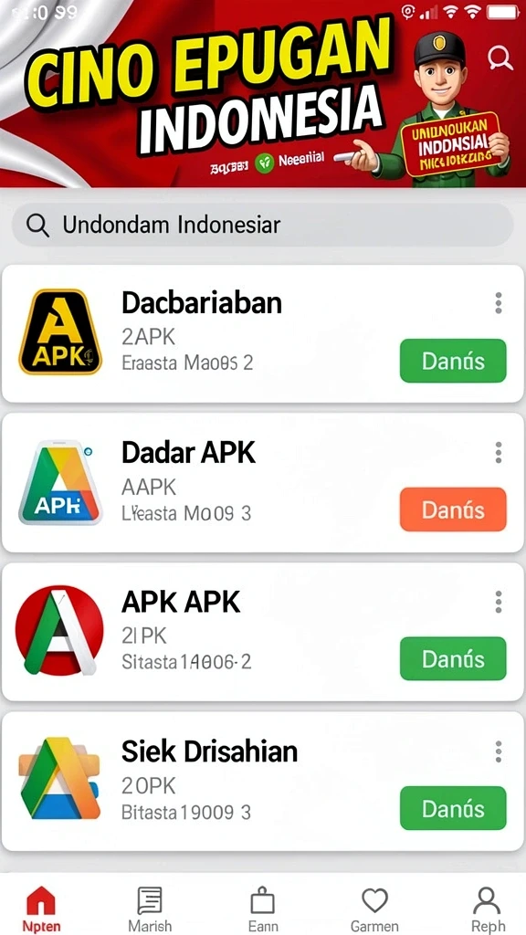 Tampilan antarmuka modern yang user-friendly.