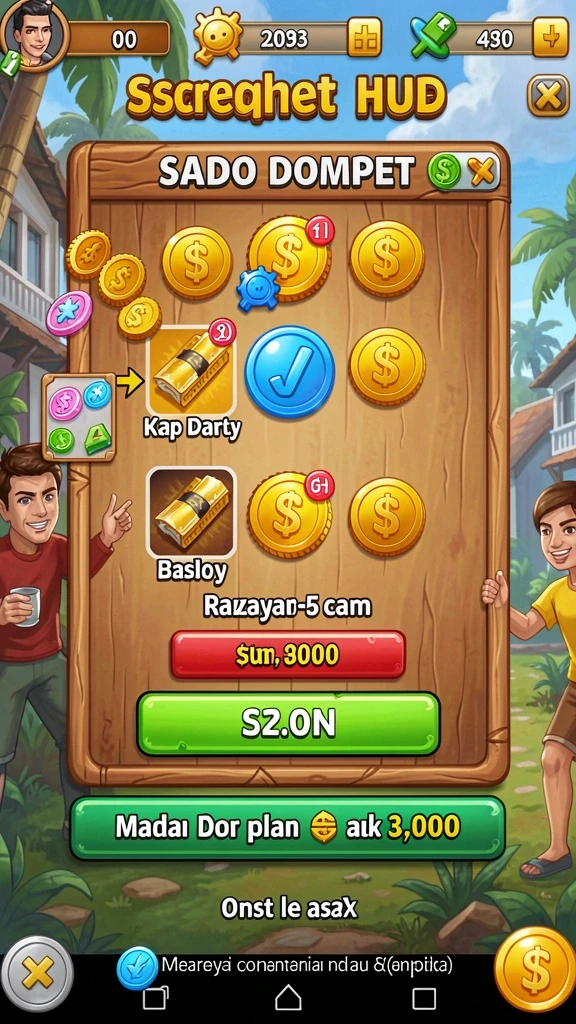 Tampilan antarmuka yang user-friendly dan modern.