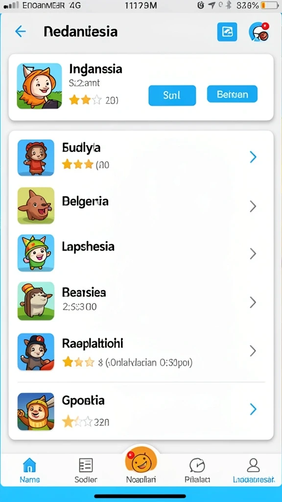 Tampilan antarmuka yang menarik dan user-friendly.