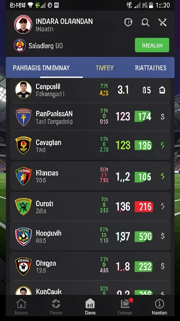 Tampilan awal permainan yang menarik dan intuitif.