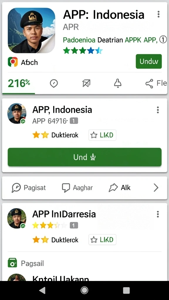 Tampilan antarmuka yang user-friendly dan menarik.