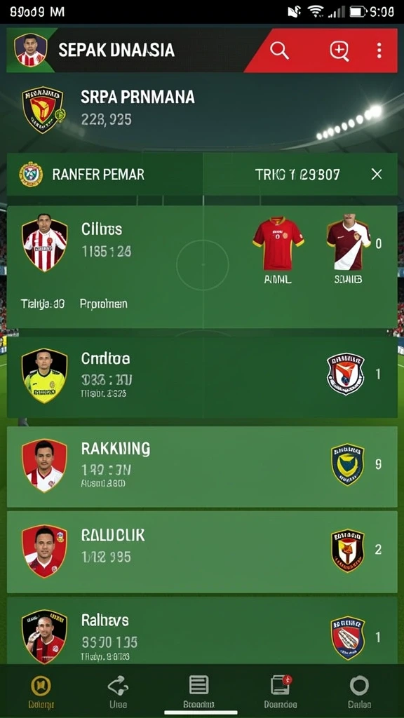 Tampilan antarmuka yang menarik dan user-friendly.