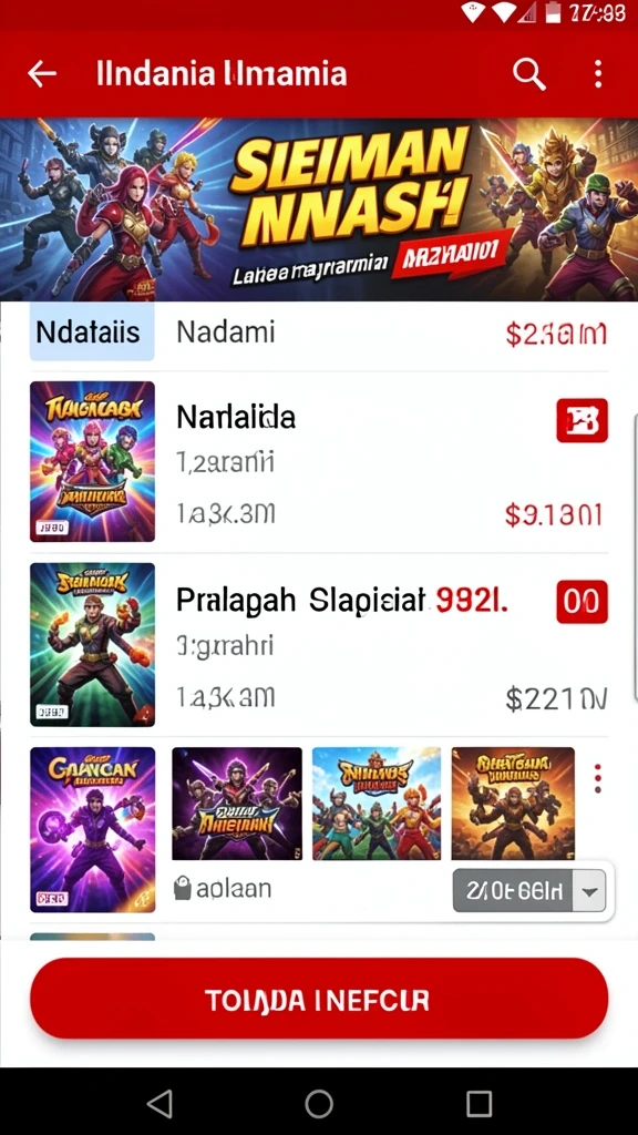 Berbagai pilihan permainan yang seru dan menguntungkan.