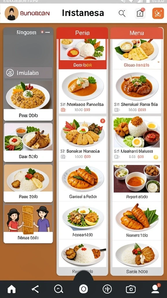 Tampilan antarmuka yang menarik dan mudah digunakan.