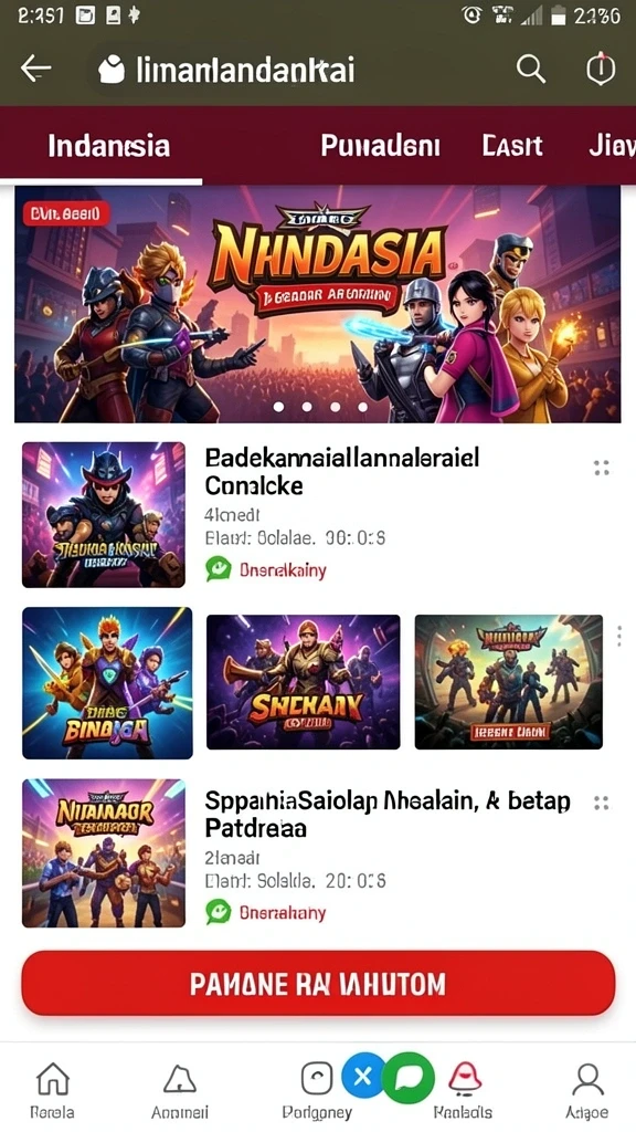 Pengalaman bermain yang mendebarkan dan menyenangkan.
