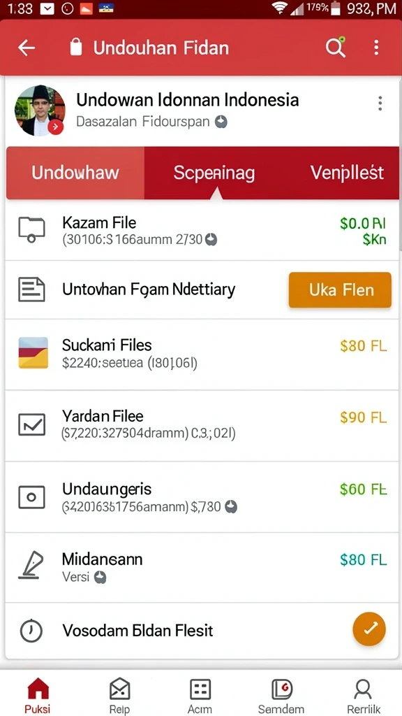 Dapatkan bonus menarik di setiap putaran!