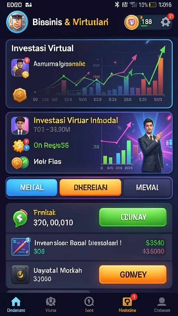 Screenshot permainan slot dengan berbagai pilihan menarik.