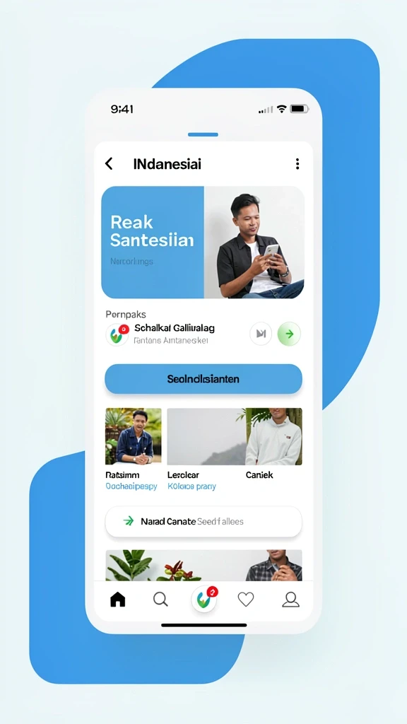 Antarmuka yang menarik dan mudah dinavigasi.